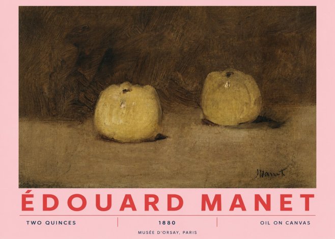 Édouard Manet Two Quinces No2 - Poszter