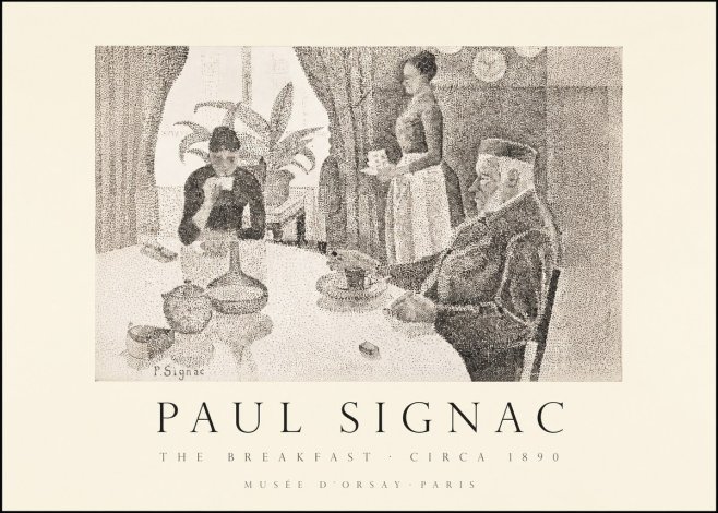 Signac The Breakfast No1 - Poszter