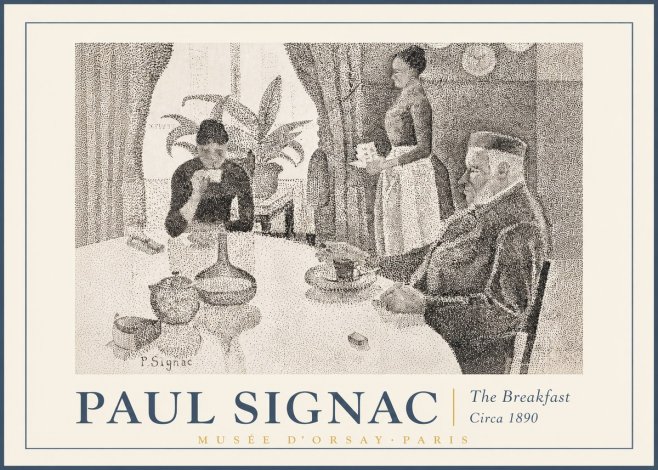 Signac The Breakfast No2 - Poszter