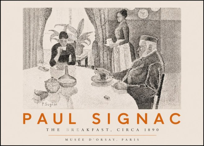 Signac The Breakfast No3 - Poszter
