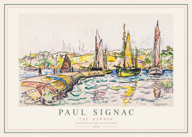 Signac The Harbor I No3 - Poszter