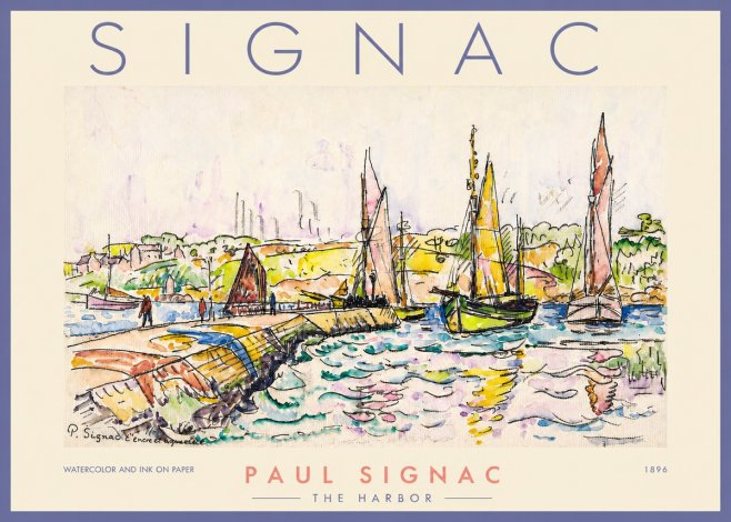Signac The Harbor I No4 - Poszter