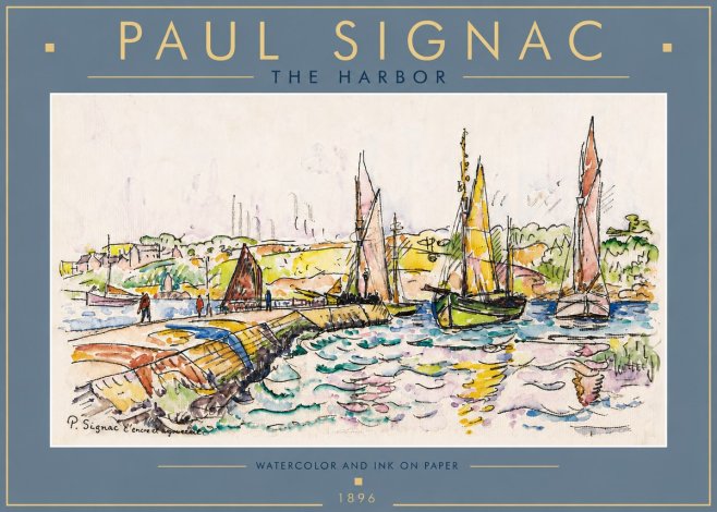 Signac The Harbor I No6 - Poszter
