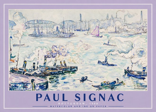 Signac Rotterdam, 1908 No2 - Poszter