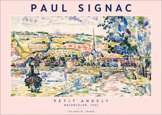 Signac Petit Andely No6 - Poszter