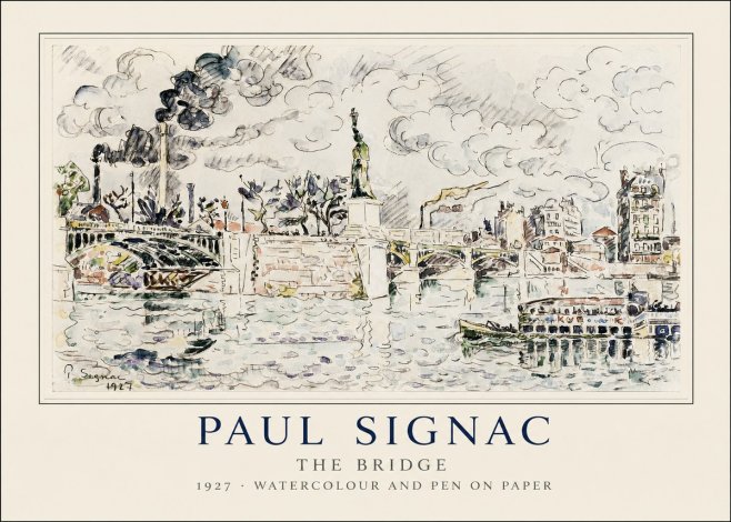 Signac The Bridge II No1 - Poszter