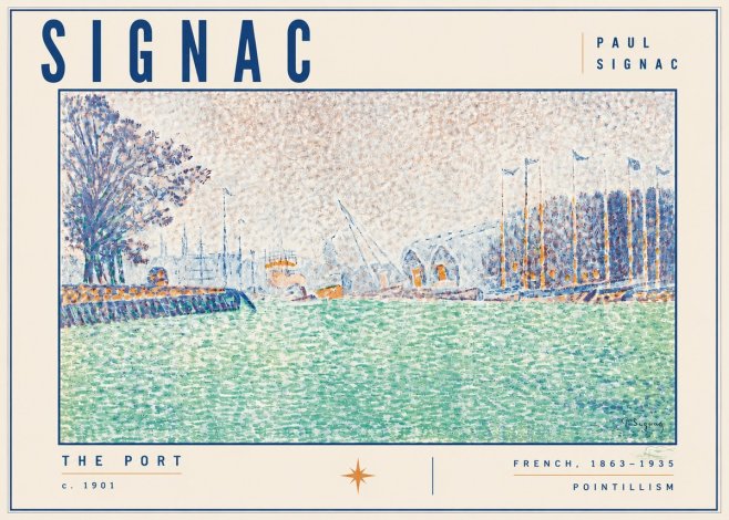 Signac The Port II No3 - Poszter