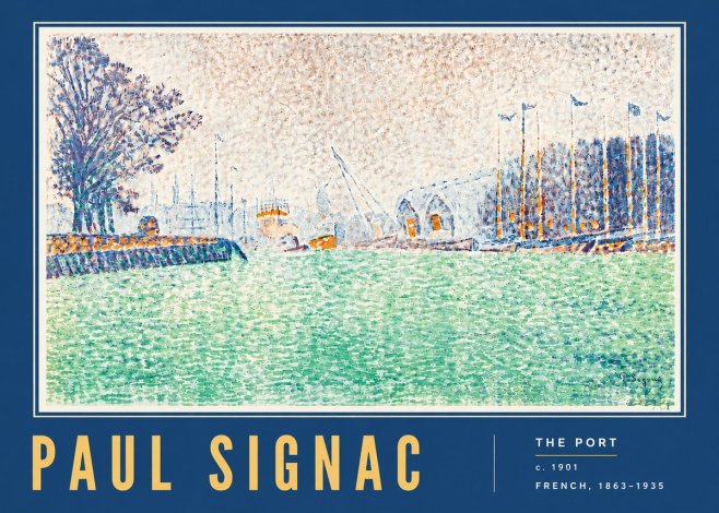 Signac The Port II No5 - Poszter