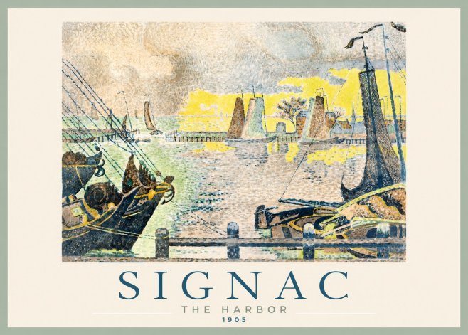 Signac The Harbor III No2 - Poszter