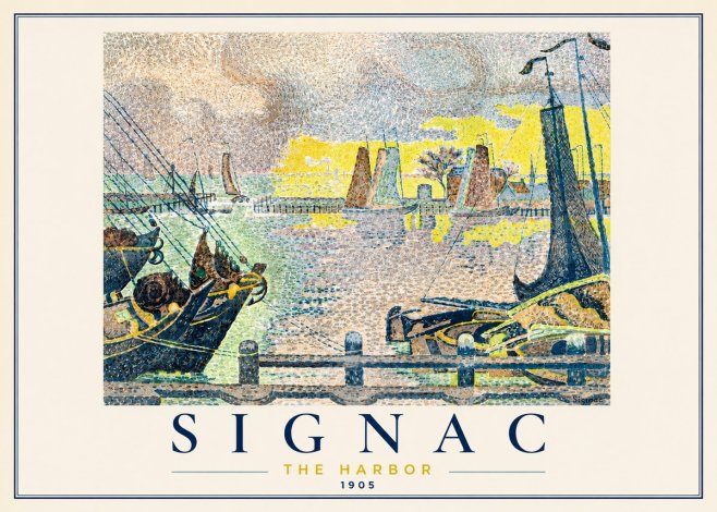 Signac The Harbor III No3 - Poszter