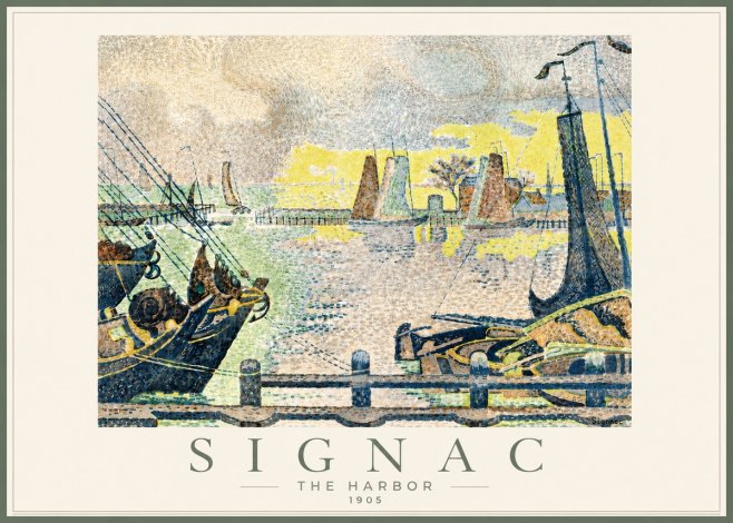 Signac The Harbor III No4 - Poszter