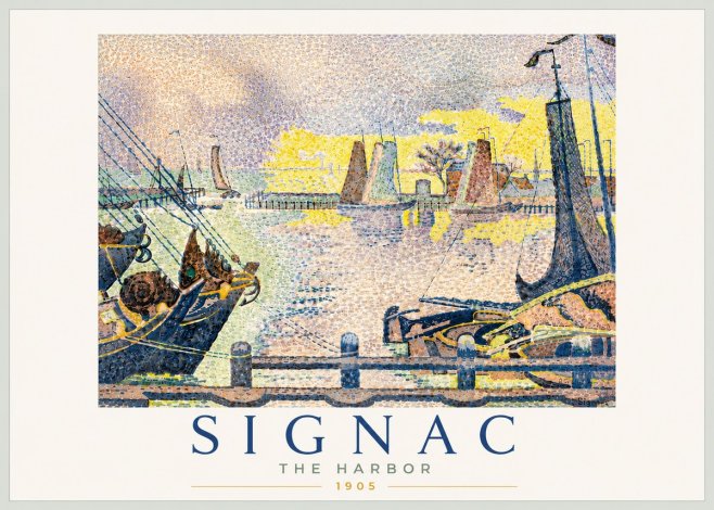 Signac The Harbor III No5 - Poszter