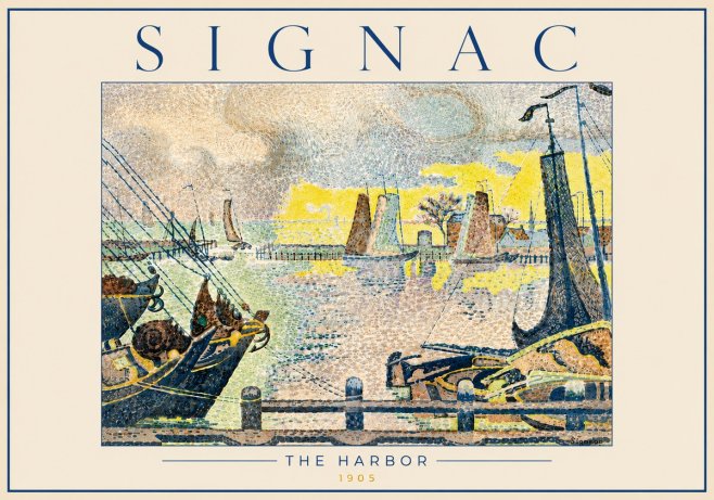Signac The Harbor III No6 - Poszter
