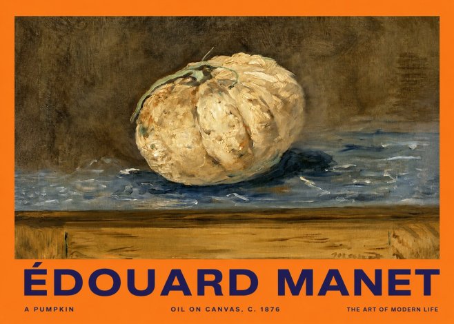 Édouard Manet A Pumpkin No2 - Poszter