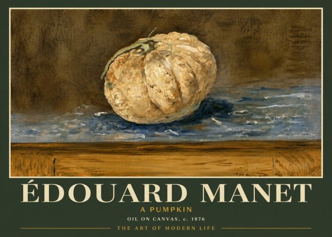 Édouard Manet A Pumpkin No5 - Poszter