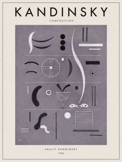 Kandinsky Composition I No1 - Poszter