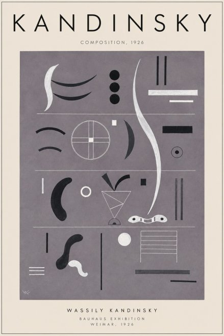 Kandinsky Composition I No3 - Poszter