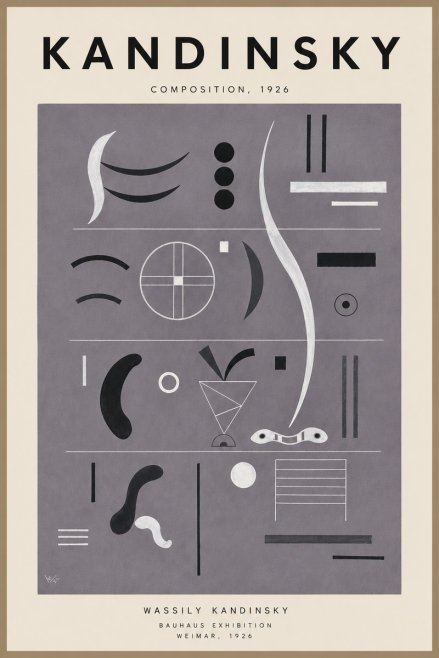 Kandinsky Composition I No5 - Poszter