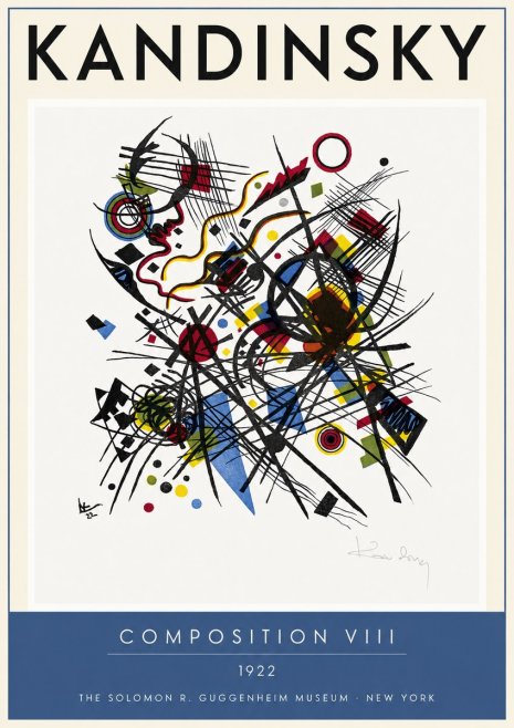 Kandinsky Composition Viii No3 - Poszter