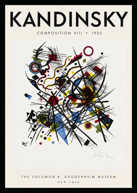 Kandinsky Composition Viii No4 - Poszter