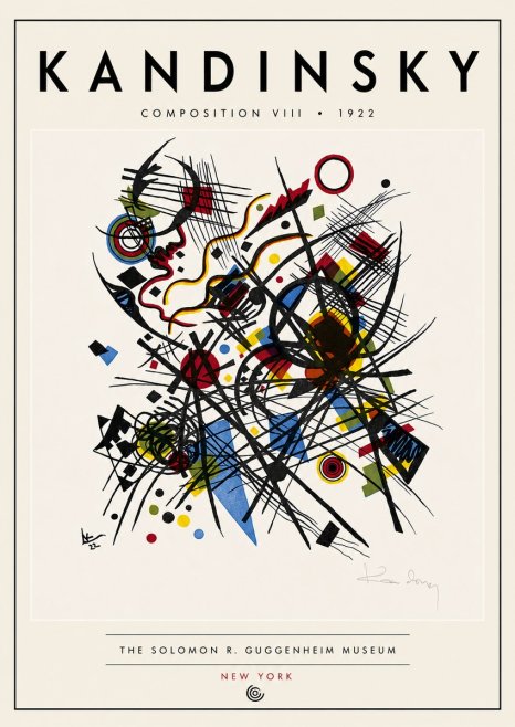 Kandinsky Composition Viii No6 - Poszter