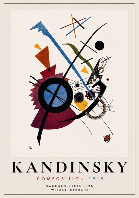 Kandinsky Composition II No3 - Poszter