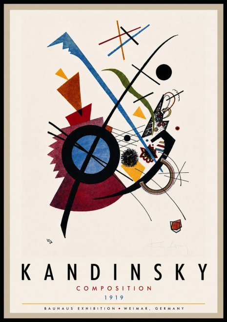 Kandinsky Composition II No4 - Poszter