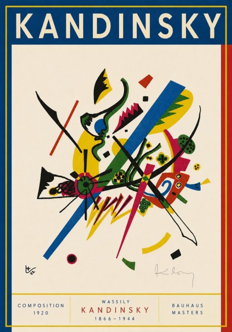 Kandinsky Composition, 1920 No3 - Poszter