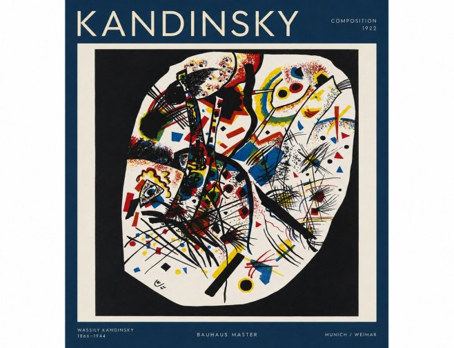 Kandinsky Composition 1922 No2 - Poszter