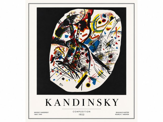 Kandinsky Composition 1922 No5 - Poszter