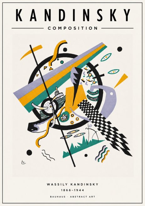 Kandinsky Composition III No1 - Poszter
