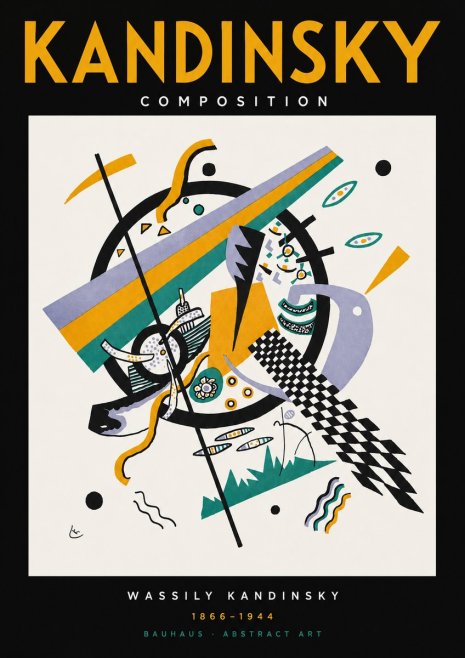 Kandinsky Composition III No2 - Poszter