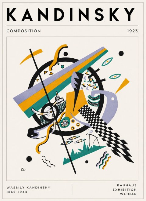 Kandinsky Composition III No3 - Poszter