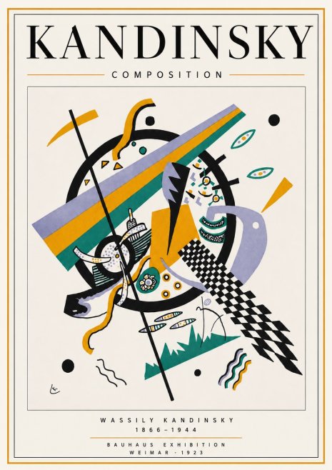 Kandinsky Composition III No4 - Poszter