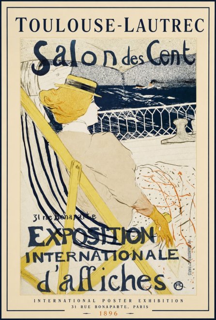 Toulouse-Lautrec Salon Des Cent No1 - Poszter