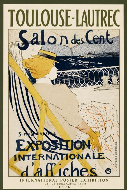 Toulouse-Lautrec Salon Des Cent No3 - Poszter