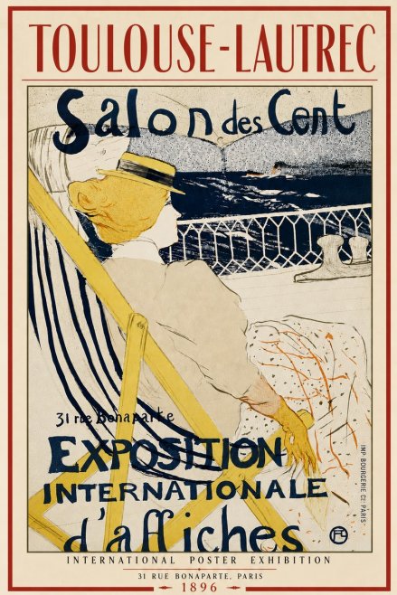 Toulouse-Lautrec Salon Des Cent No4 - Poszter