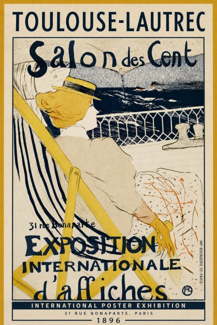 Toulouse-Lautrec Salon Des Cent No5 - Poszter