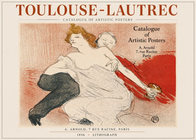 Toulouse-Lautrec Catalogue of Artistic Posters No3 - Poszter