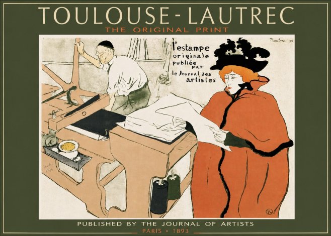 Toulouse-Lautrec L'estampe Originale No3 - Poszter