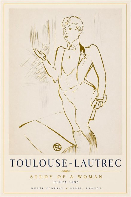Toulouse-Lautrec The Poet of Parisian Life No2 - Poszter