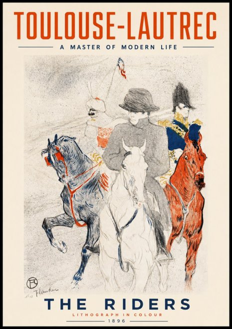Toulouse-Lautrec The Riders No2 - Poszter
