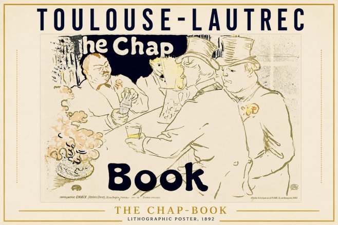 Toulouse-Lautrec The Chap-book No4 - Poszter