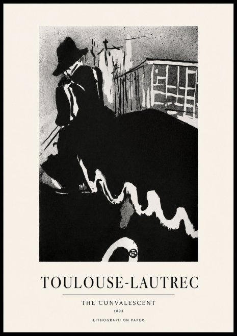 Toulouse-Lautrec The Convalescent No1 - Poszter