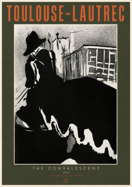 Toulouse-Lautrec The Convalescent No2 - Poszter