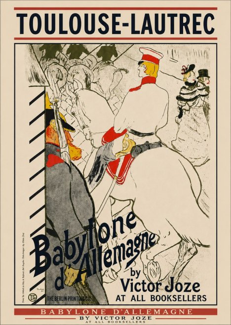 Toulouse-Lautrec Babylone D'allemagne No4 - Poszter