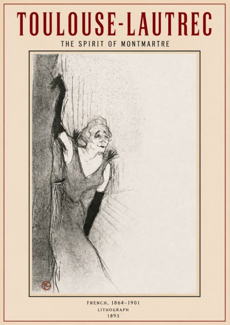 Toulouse-Lautrec The Spirit of Montmartre No4 - Poszter