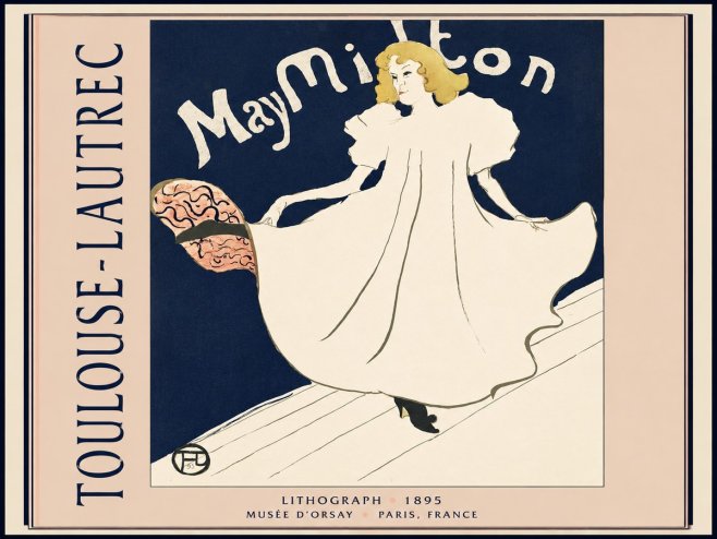 Toulouse-Lautrec May Milton No2 - Poszter