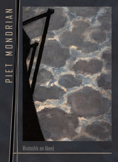 Piet Mondrian Windmühle Am Abend I No3 - Poszter