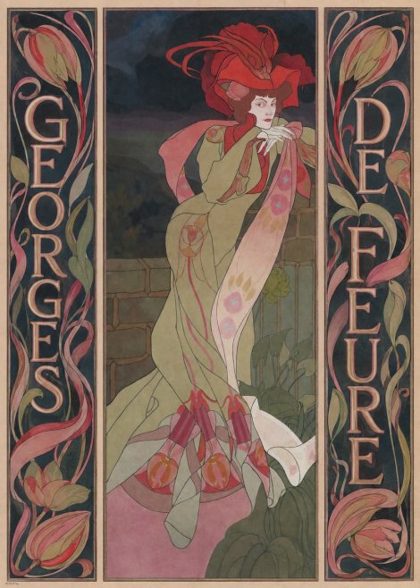 Georges de Feure Georges De Feure I No6 - Poszter